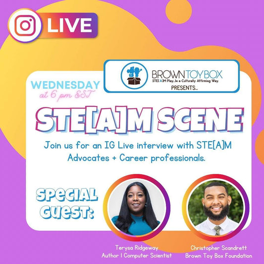 STEAM SCENE with the Brown Toy Box!